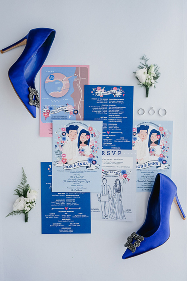 Unique Filipino Wedding Invitation Samples Stellaire 4552